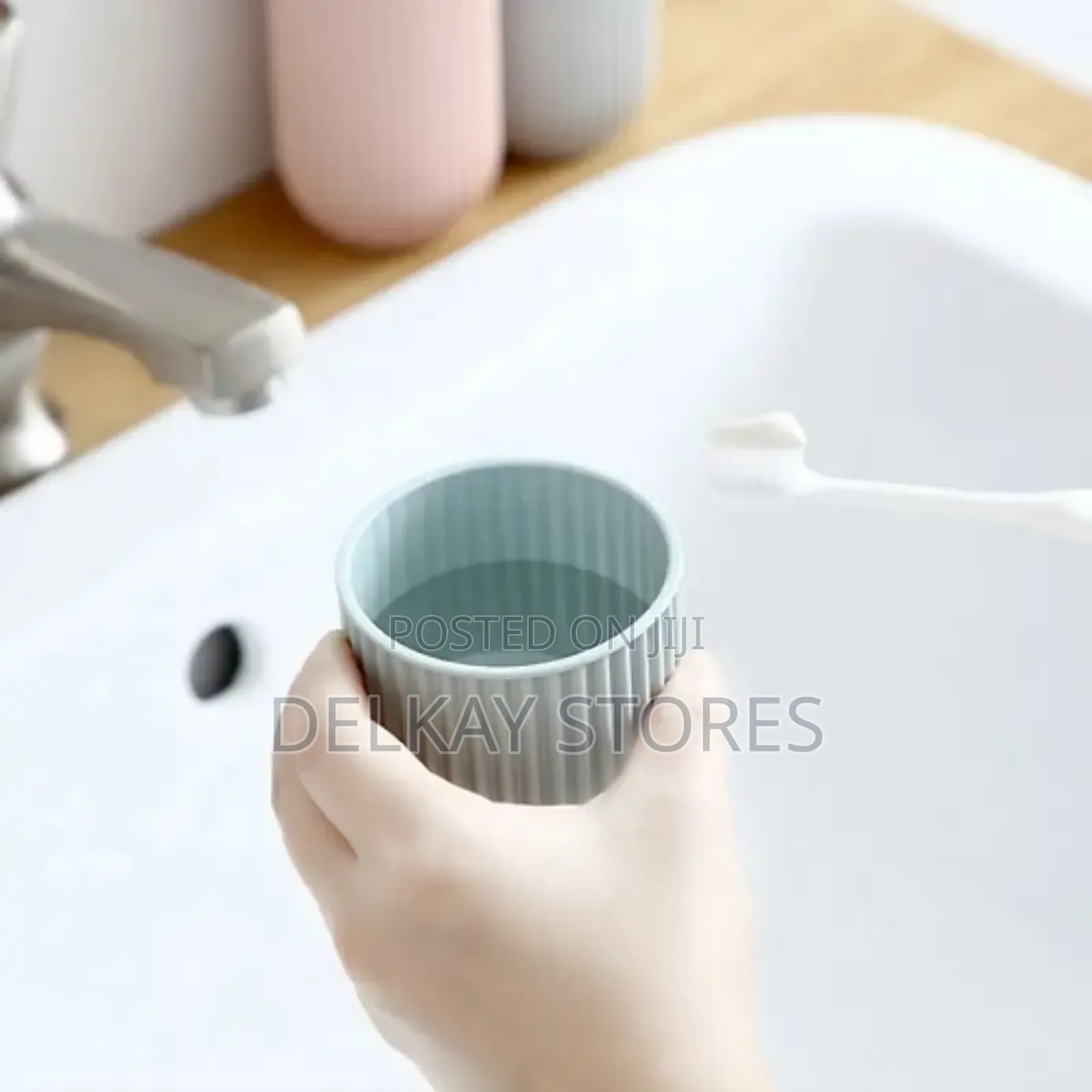 2pc Toothpaste and Toothbrush Holder
