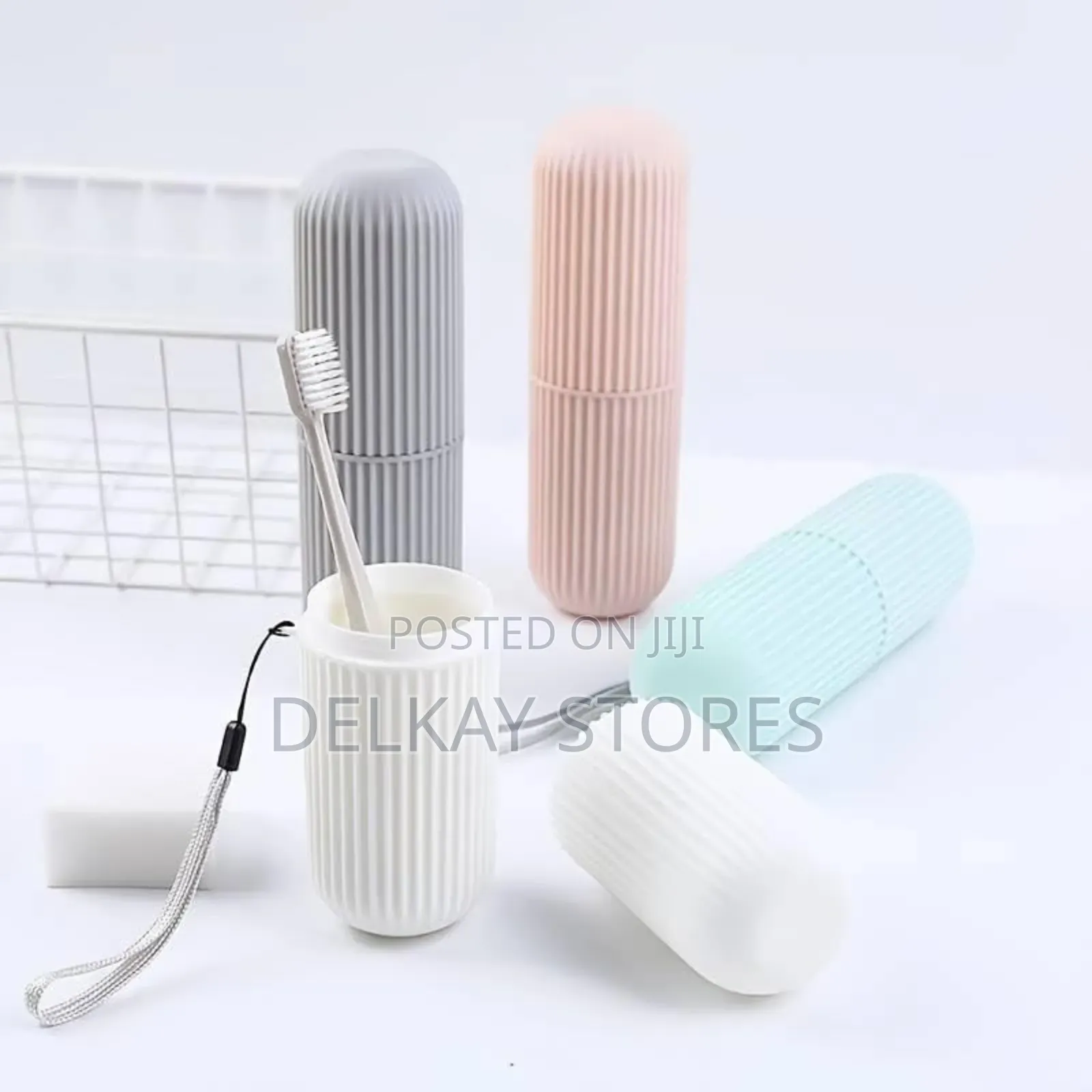 2pc Toothpaste and Toothbrush Holder