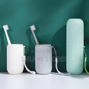 2pc Toothpaste and Toothbrush Holder