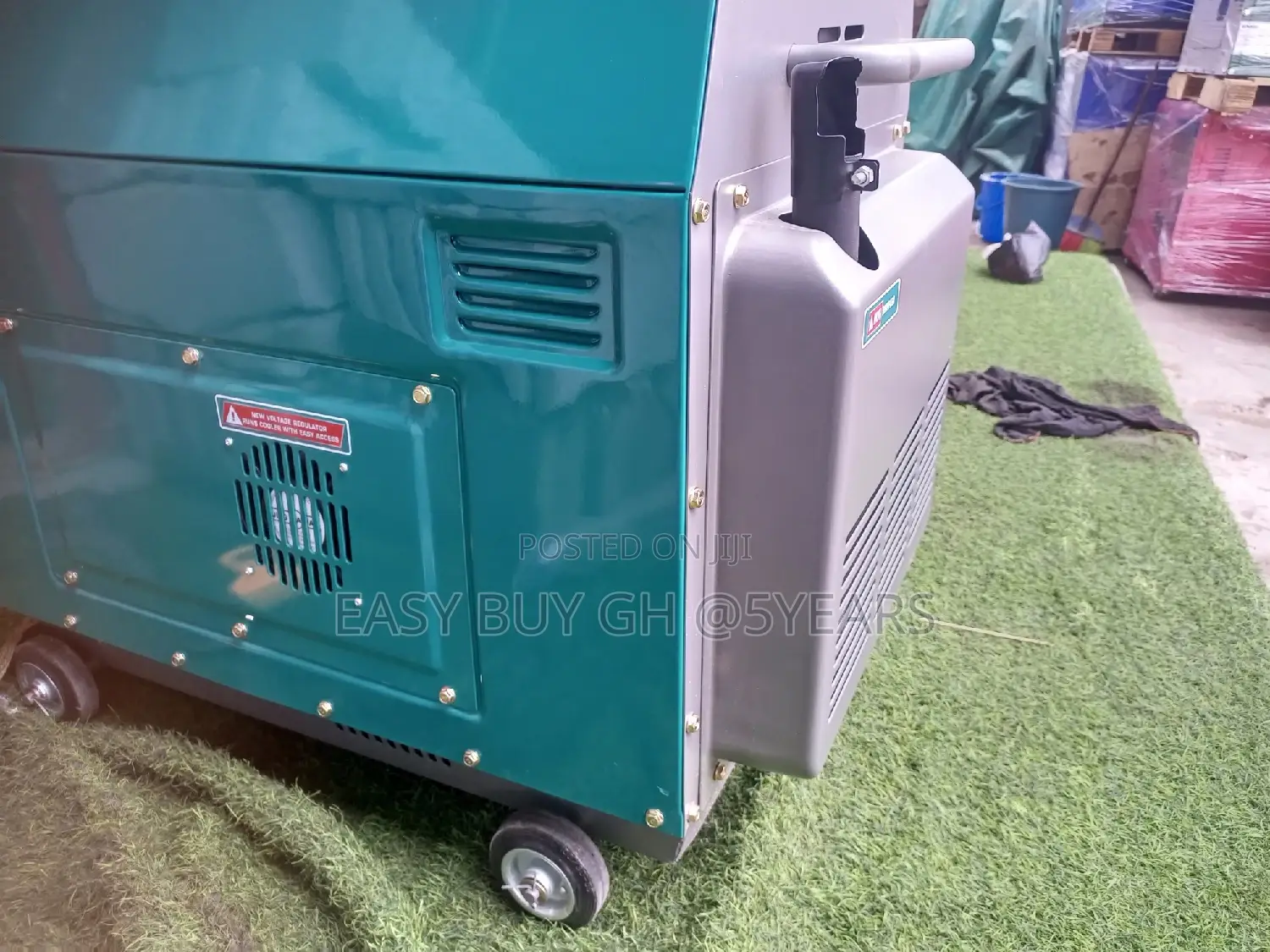 Mega 10kva Green Diesel Geneset Perkins Engine Keystart