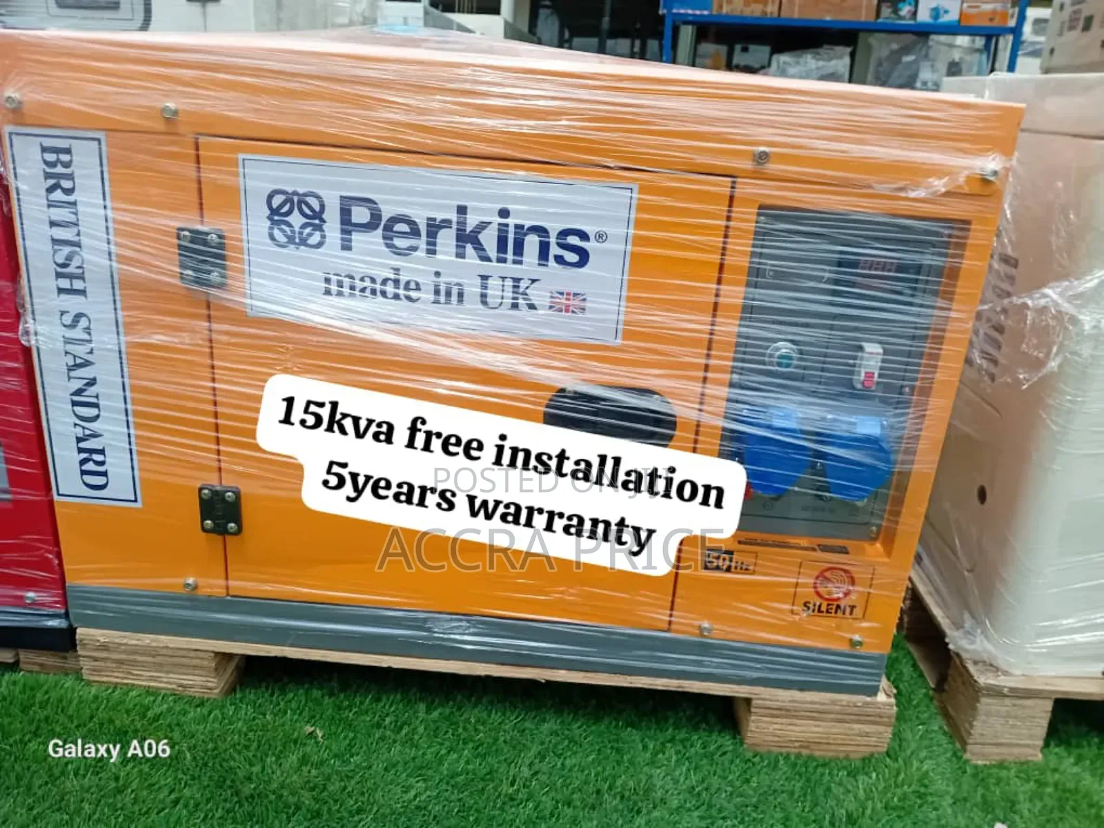 Uncomplicated Perkins 15kva Diesel 16500wats Silent Diesel