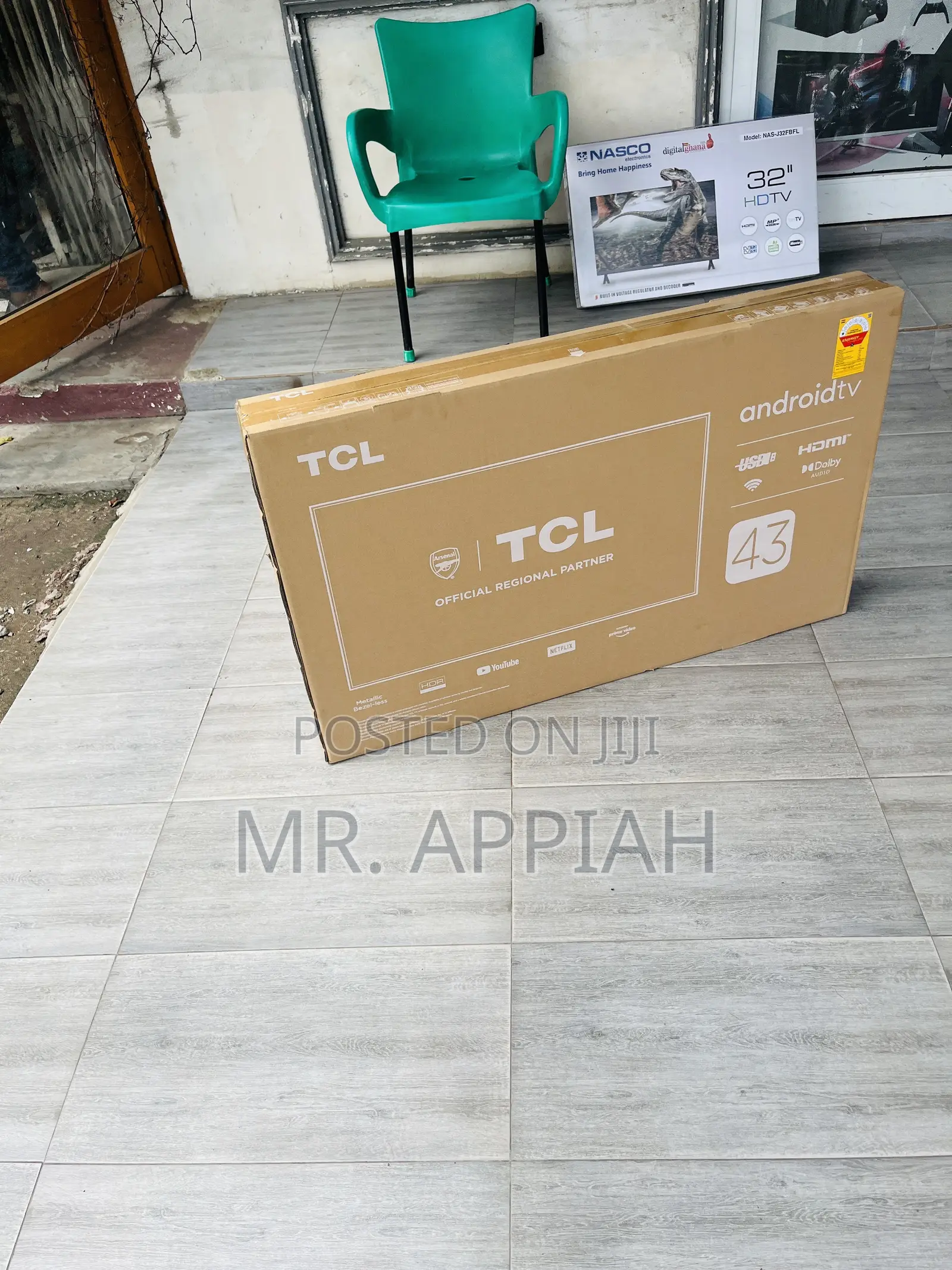 Android Smart TCL 43 Inch Television(43s4500).