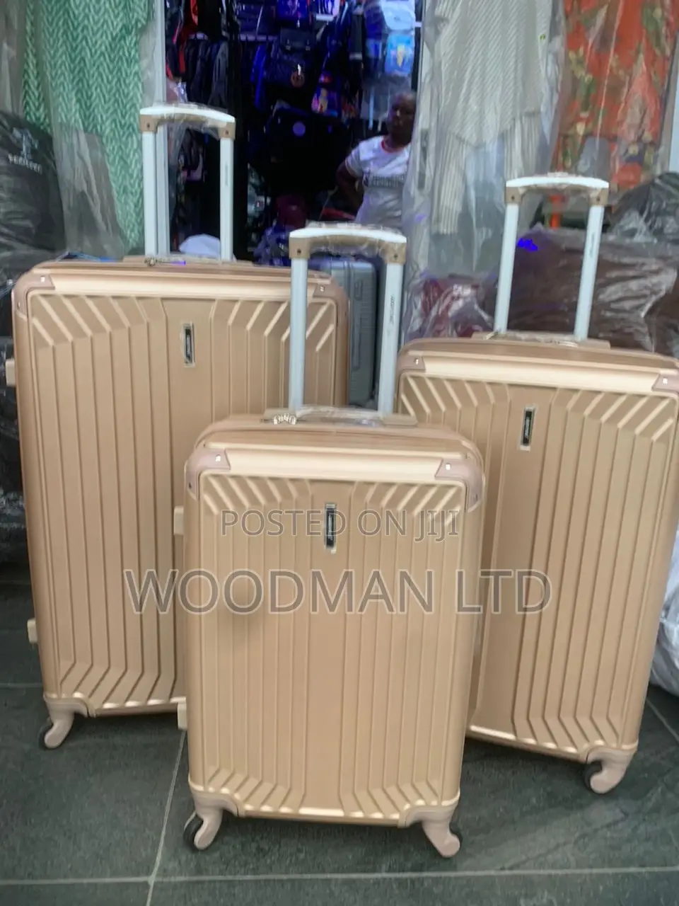Anti Crack Luggage/ Travel Bag, 3set