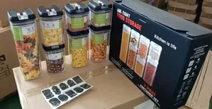 Airtight Food Storage Containers-7 Pieces Container Set