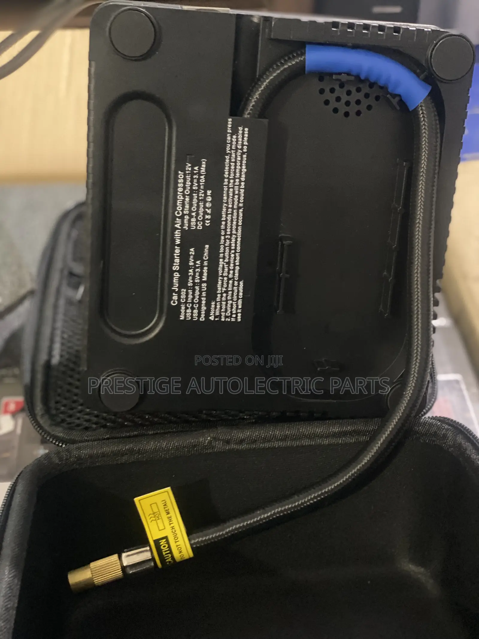 Battery Jumper With Tire Inflator