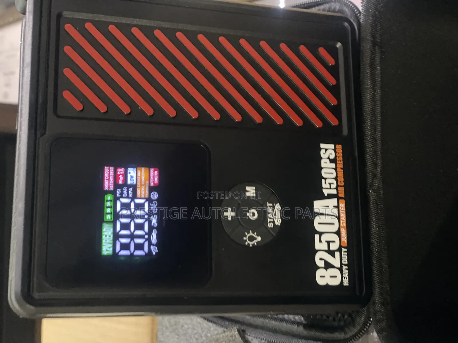Battery Jumper With Tire Inflator