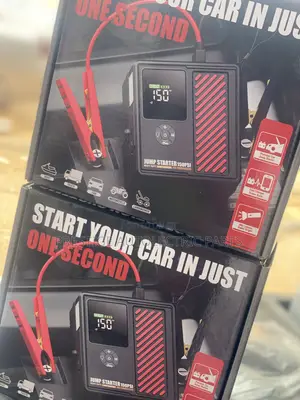 Battery Jumper With Tire Inflator