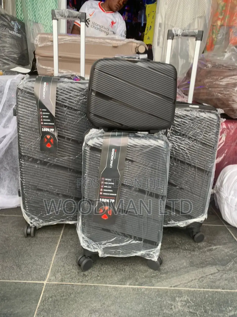 Travel Luggage Bag, 4set Anti Crack