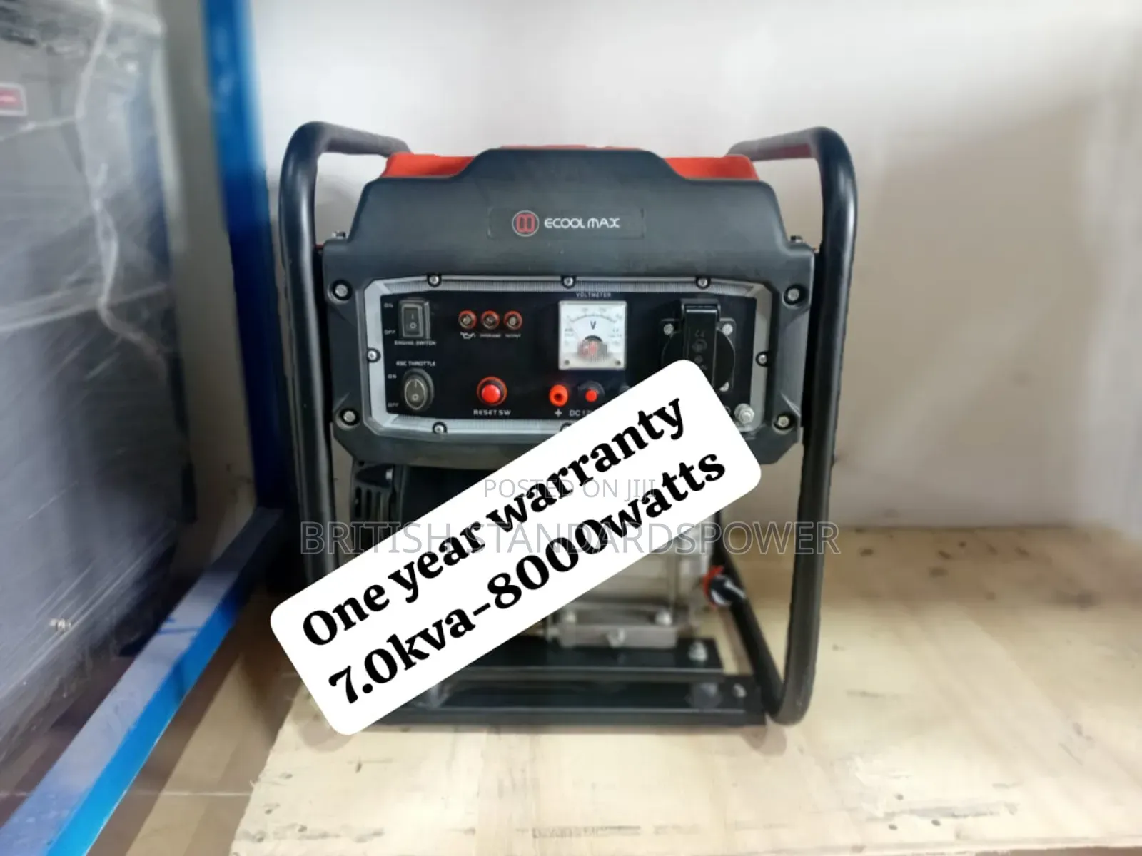 Backup Enabled 7.0kva Petrol Generator