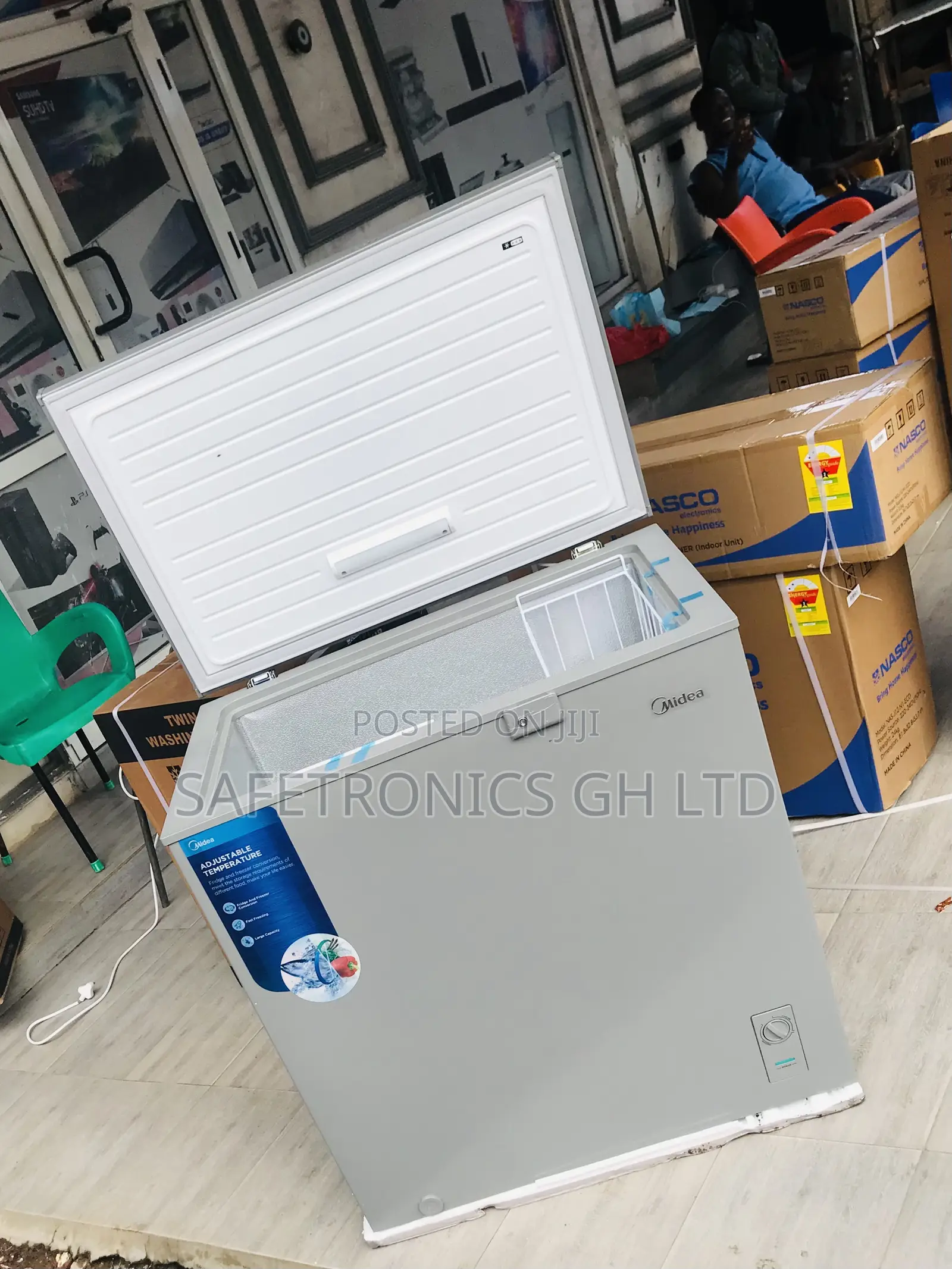 Trust Classic 200 Liters Singledoor Midea Grey Freezer