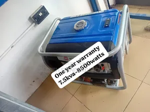 Industrial Strength 7.5kva Petrol Generator