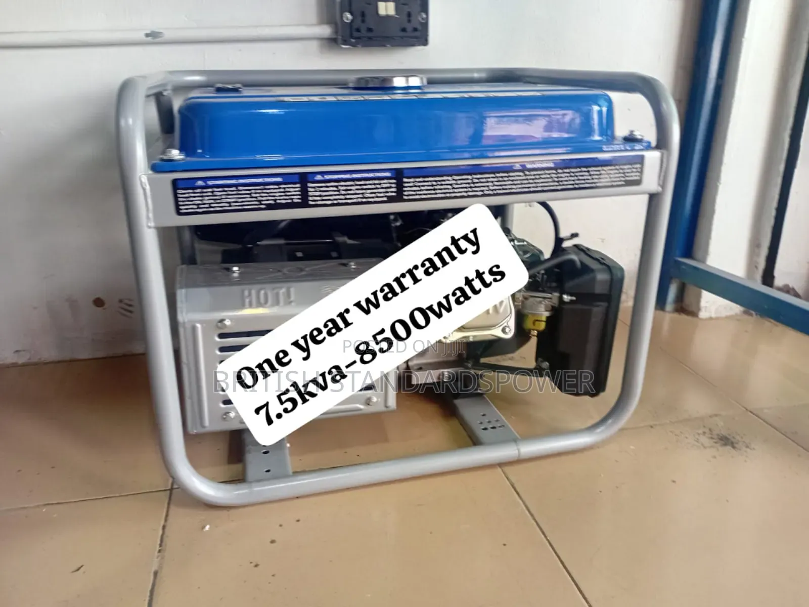 Professional Grade 7.5kva Petrol Generator