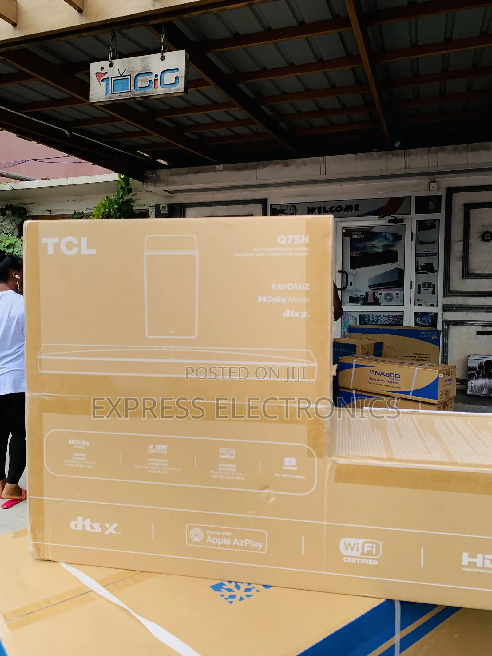 Cool Price Wifi Certified Sound System TCL Q75h. 620 Watts