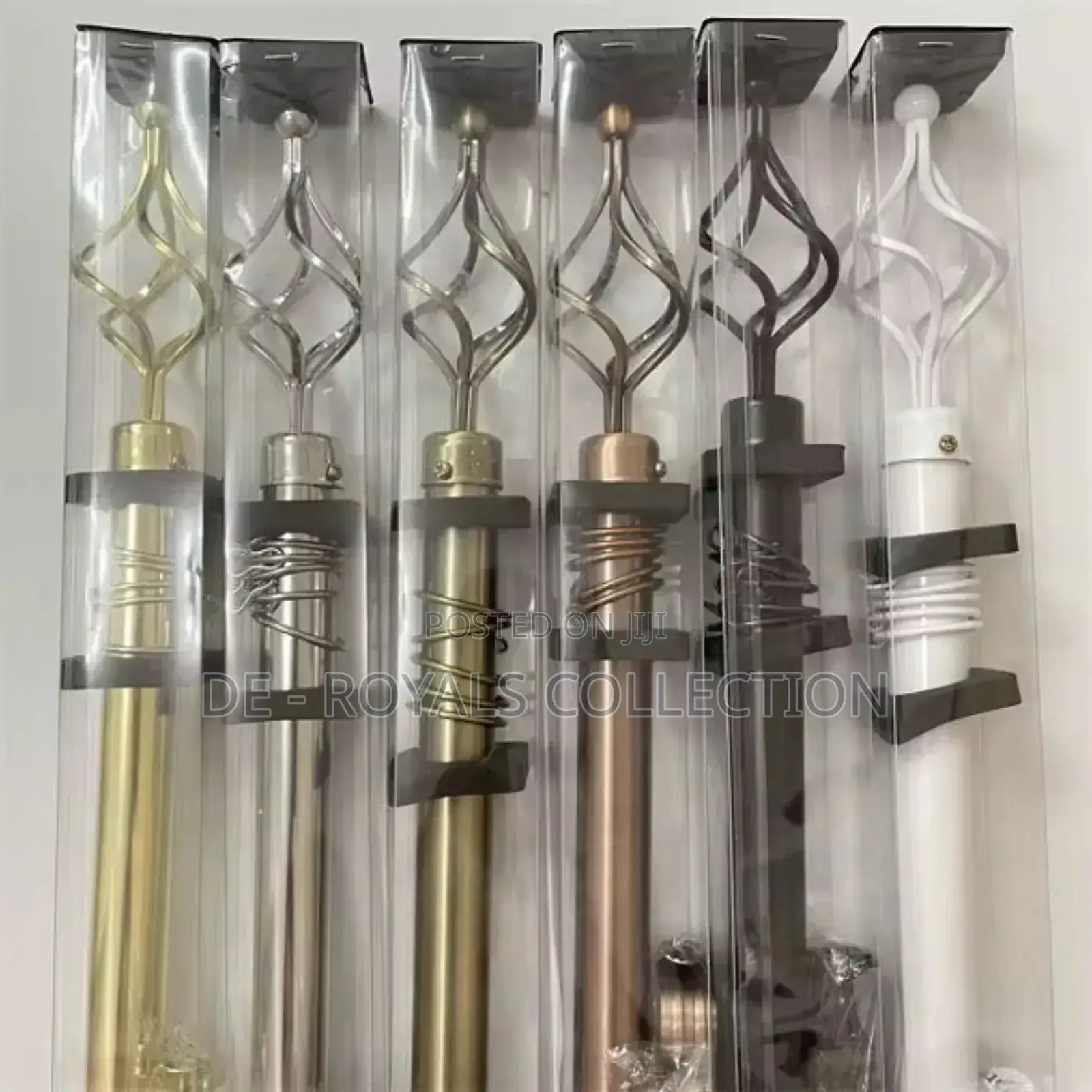 Window Treatment Rods for Curtains (2m)