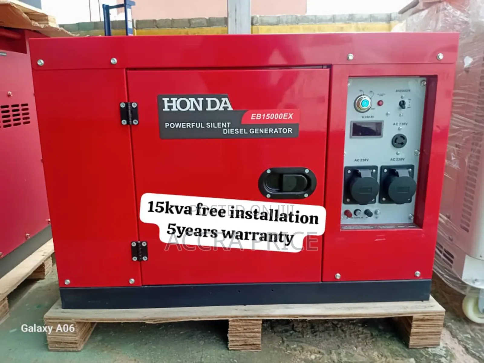 Licensed 15kva Honda 16000wats Honda 15kva