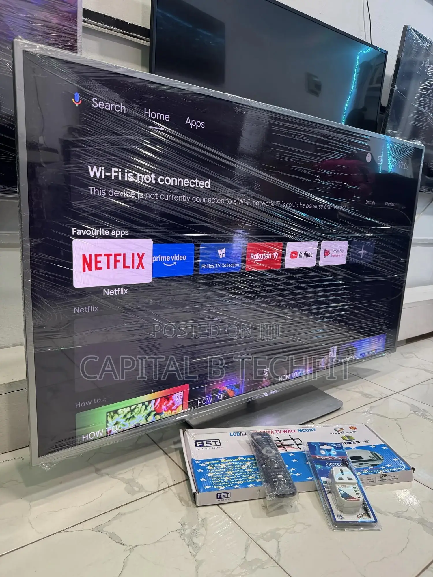 55inches Full Digital Satellite Android Uhd Phillps Tv