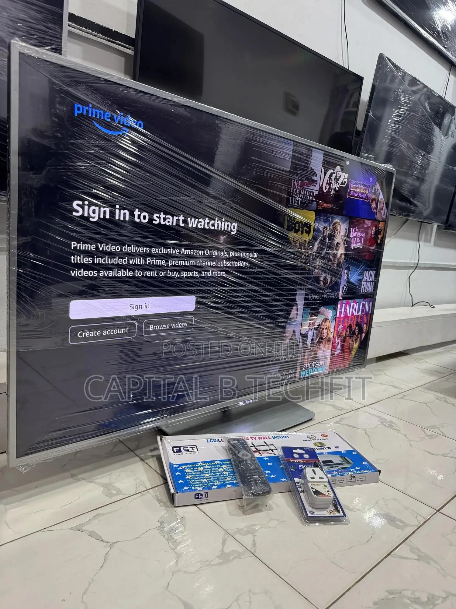 55inches Full Digital Satellite Android Uhd Phillps Tv