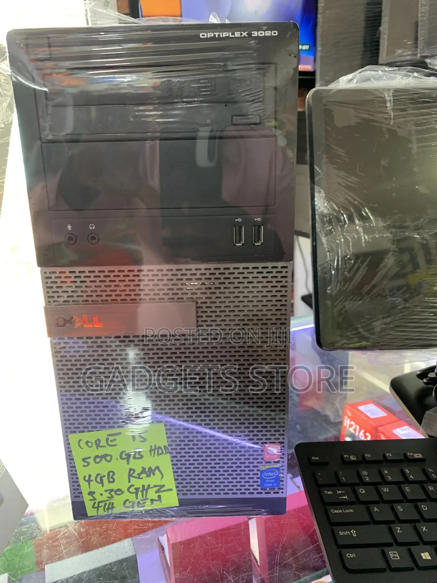 Desktop Computer Dell OptiPlex 3020 8GB Intel Core I5 HDD 500GB