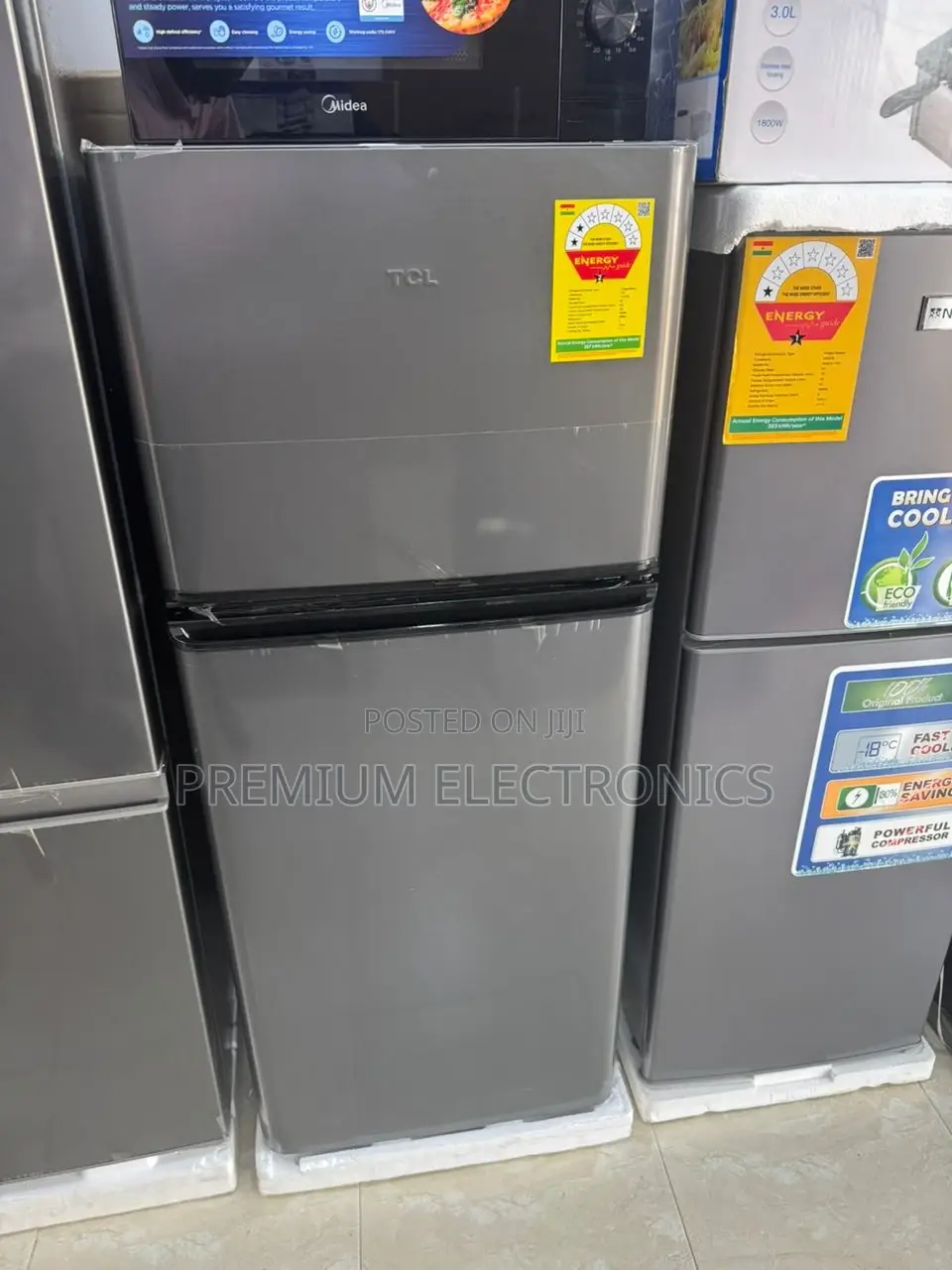 Tcl Uniform Cooling 113-liters Top Mount Fridge Energy ++