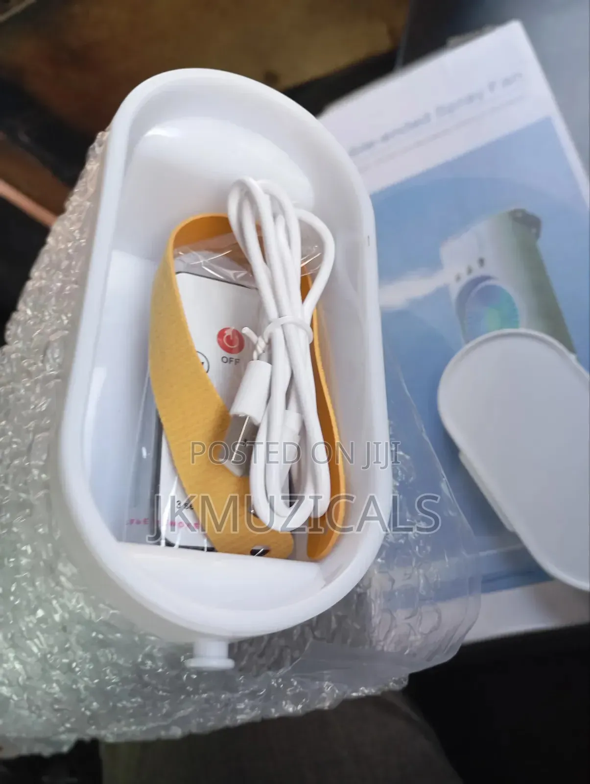 Rechargeable Air Cooler Usb_ Double Ended Spray Fan