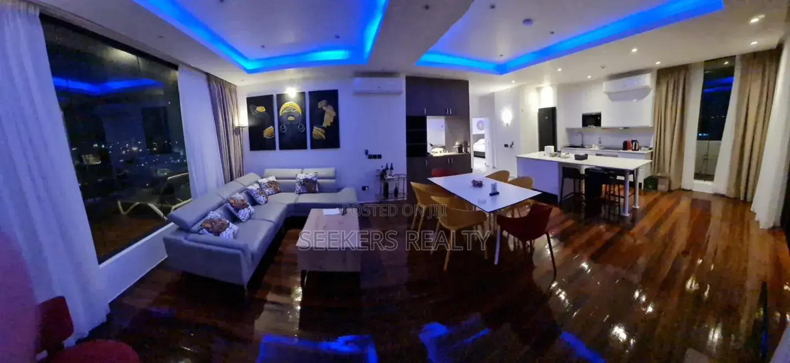 Furnished 2bdrm Penthouse in Seekers Realty, Osu Ako-Adjei for rent