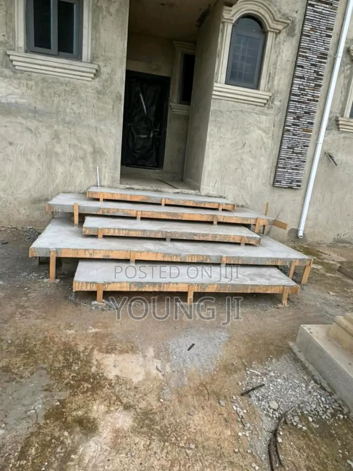 Concrete Step and Design