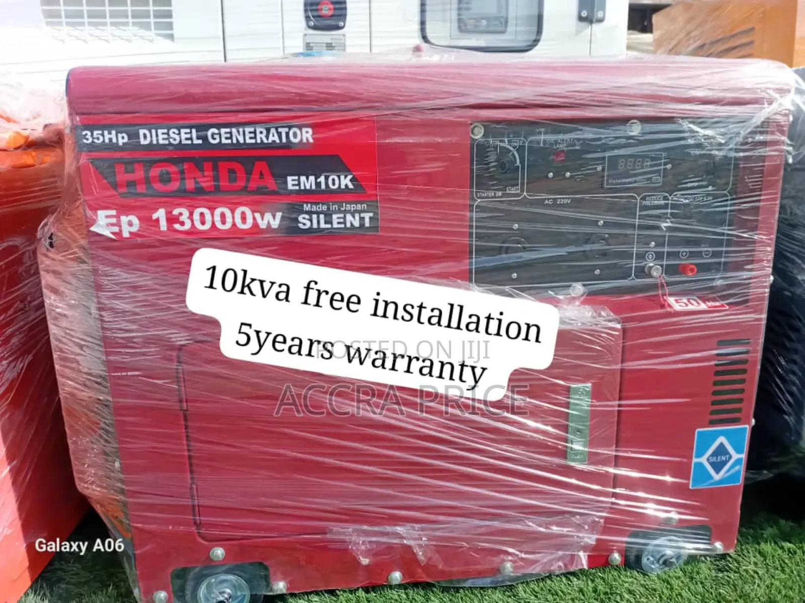 Power Maxx Pro Honda 15kva Diesel Generator