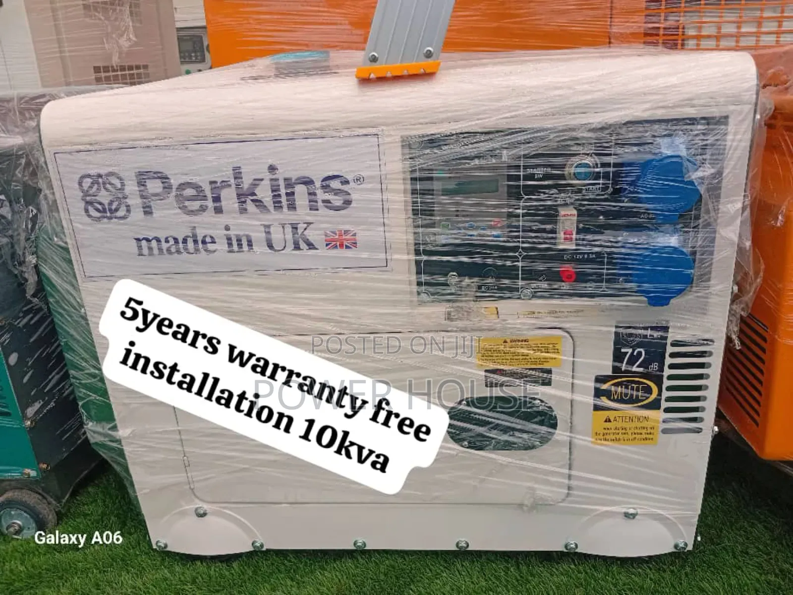 Exclusive Silver Unit 10kv 13000watts Perkins 10kva
