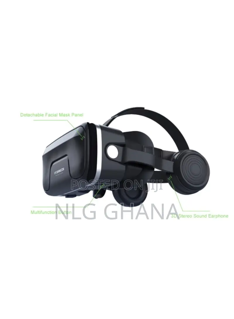 Vr Glasses Mobile Game 3d Virtual Reality Headset Tvx12553