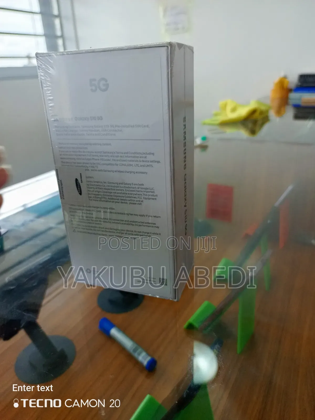 New Samsung Galaxy S10 5G 256 GB Black
