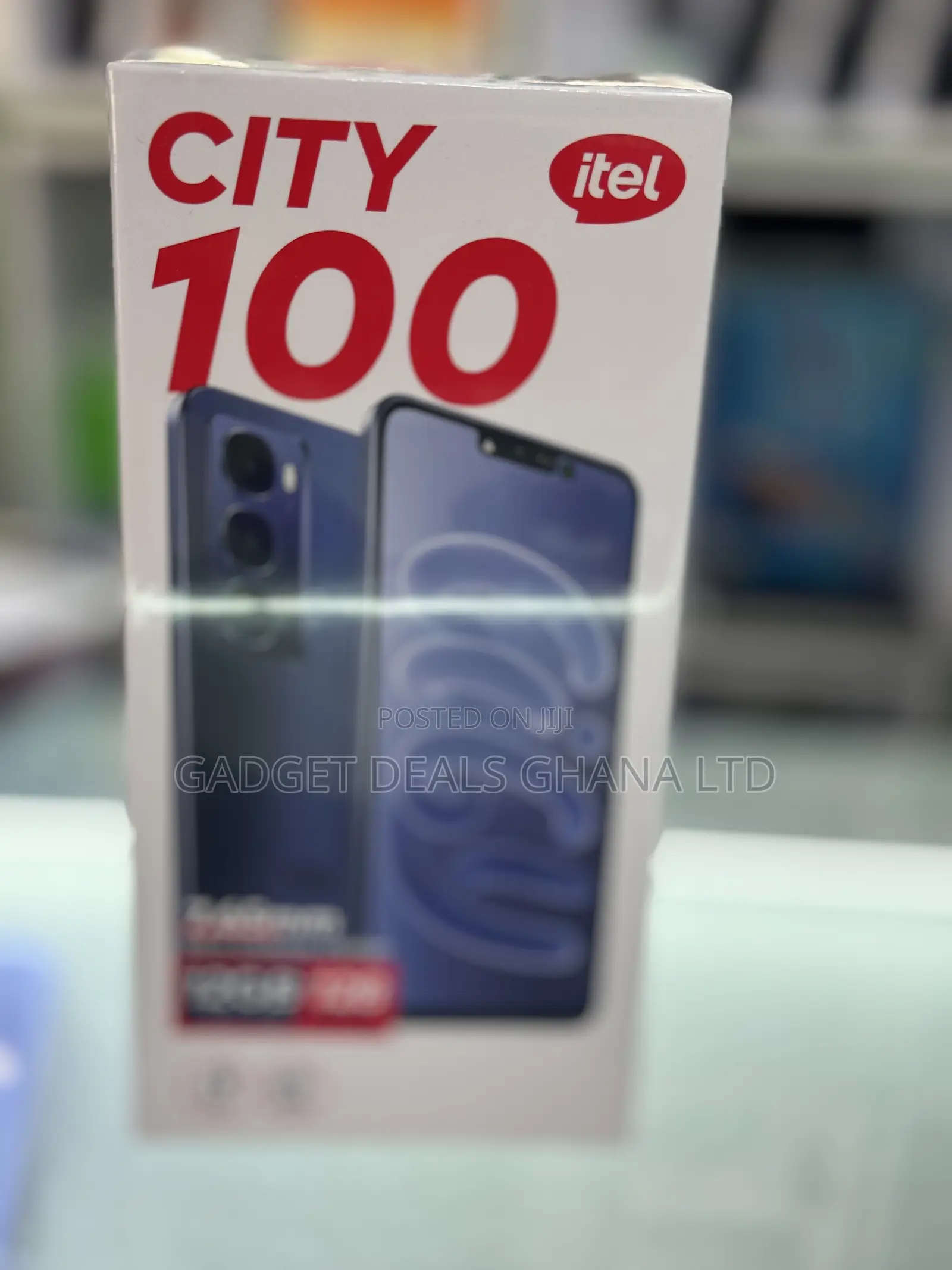New Itel City 100 128 GB Black