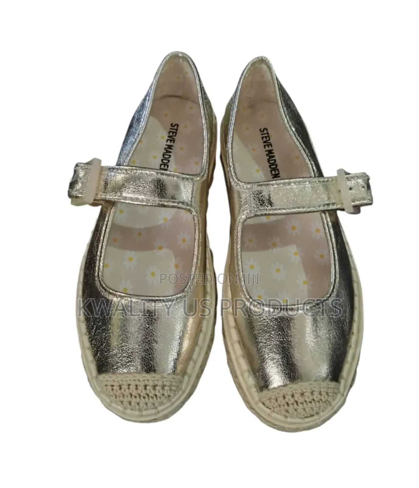 Steve Madden Girl Gold Sandal
