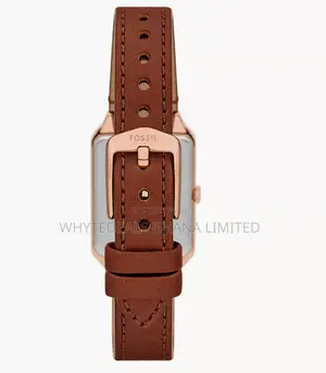 Fossil Raquel Medium Brown Leather Watch & Bracelet Set