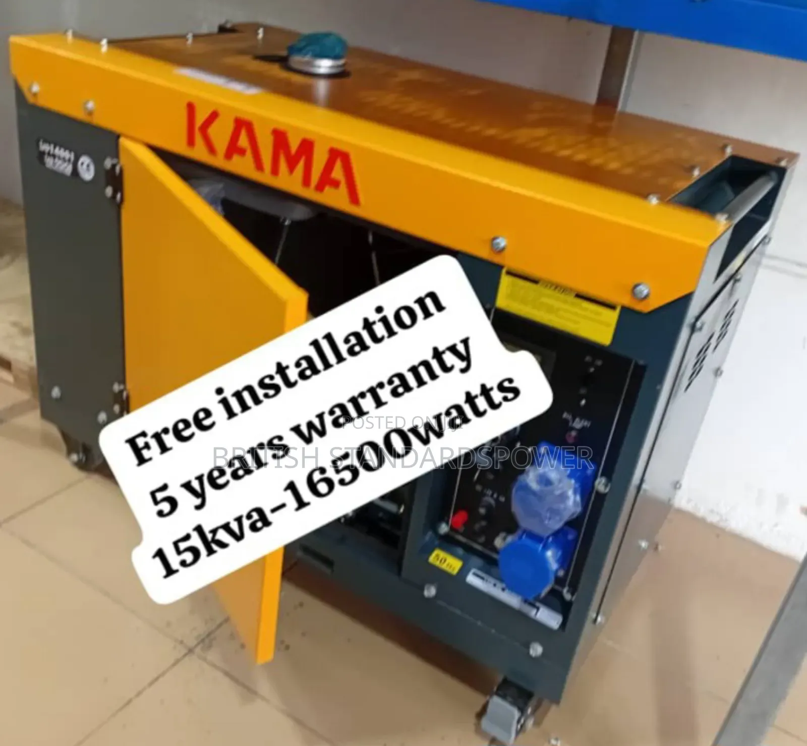 15kva Diesel Genset for Leading Edge Technology