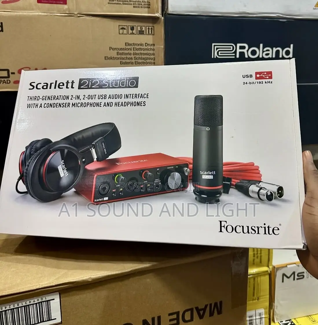 Scarlett 2i2 Third Generation Studio Bundle