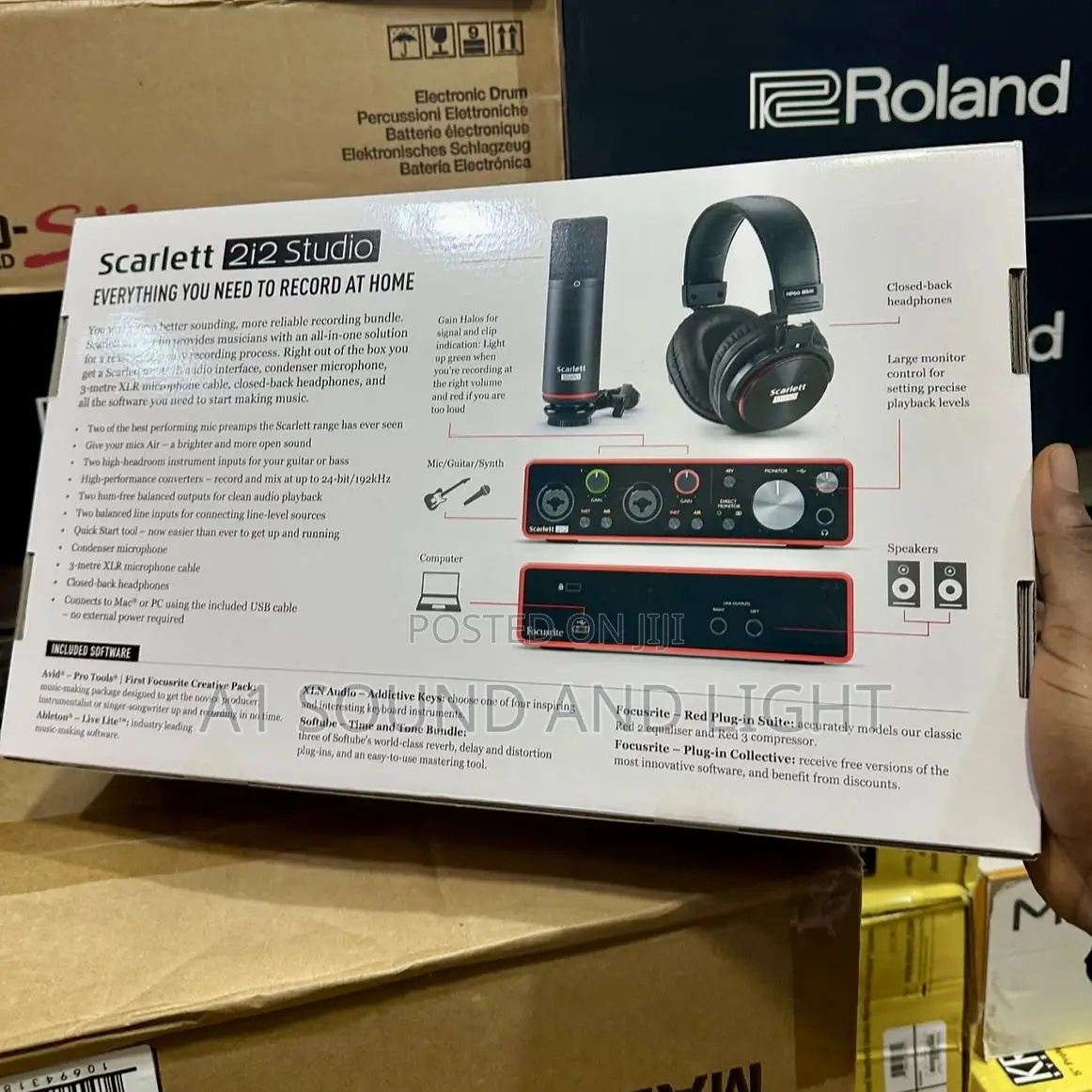 Scarlett 2i2 Third Generation Studio Bundle