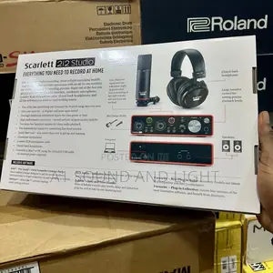 Scarlett 2i2 Third Generation Studio Bundle
