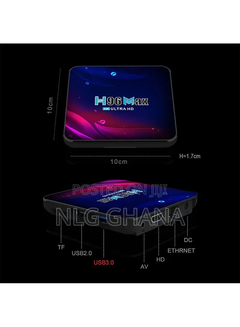 Android 11 Smart Tv Box Eu Plug Hd Wifi 2.4g / 5 Tvx9712