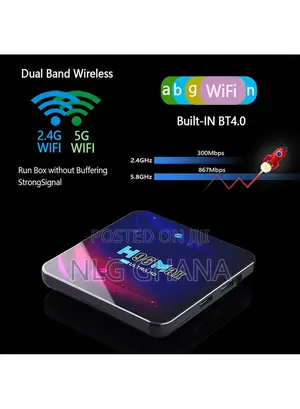 Android 11 Smart Tv Box Eu Plug Hd Wifi 2.4g / 5 Tvx9712