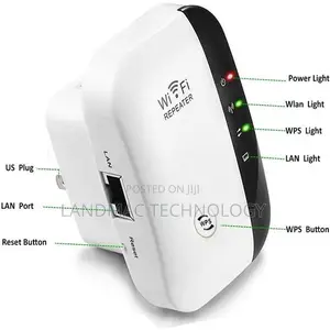 Wifi Repeater 300mbps Rj45 Port Network Extender