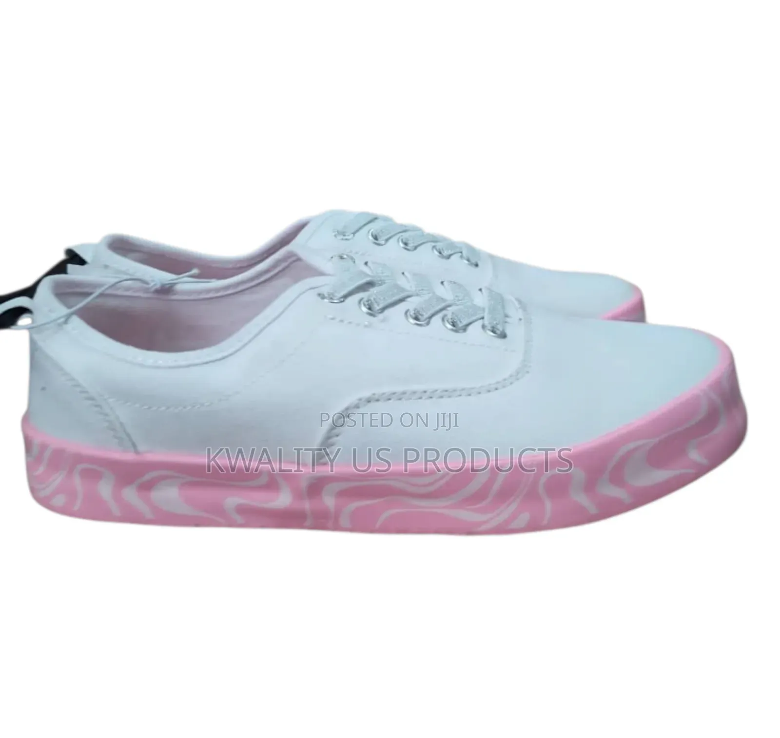Old Navy Ladies Canvas - Pink and White Colour