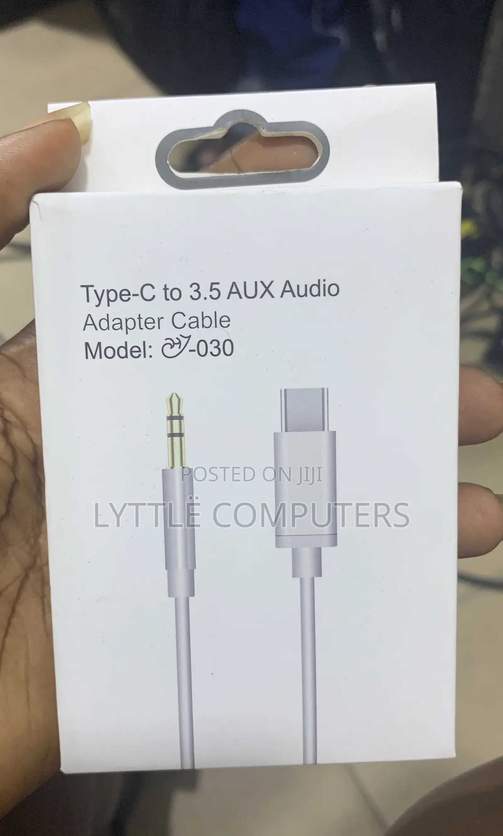 Type-C to 3.5 Aux Audio Cable