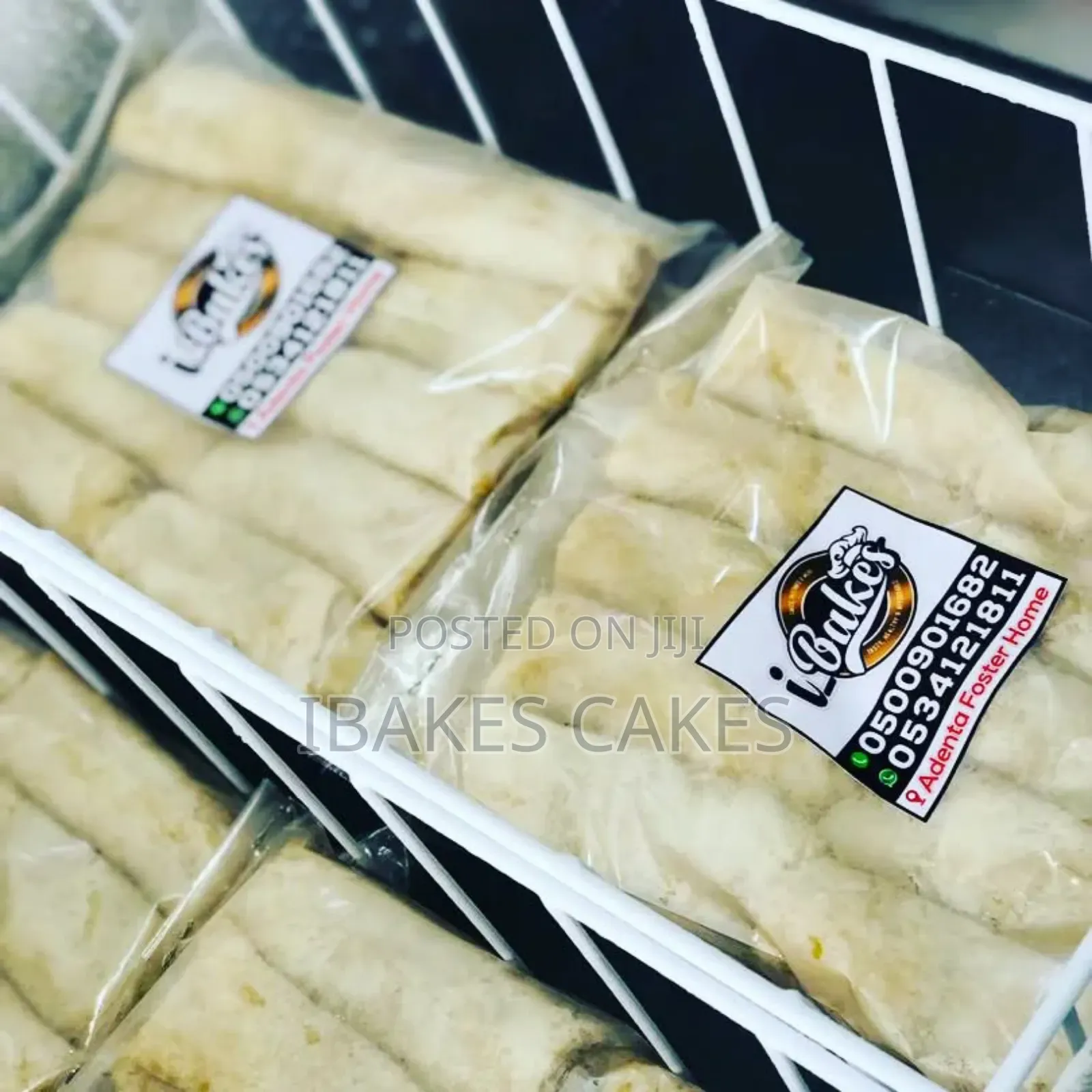 Frozen Spring Rolls and Samosas