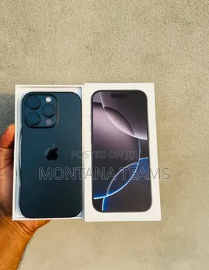 Photo - New Apple iPhone 16 Pro 256 GB Black