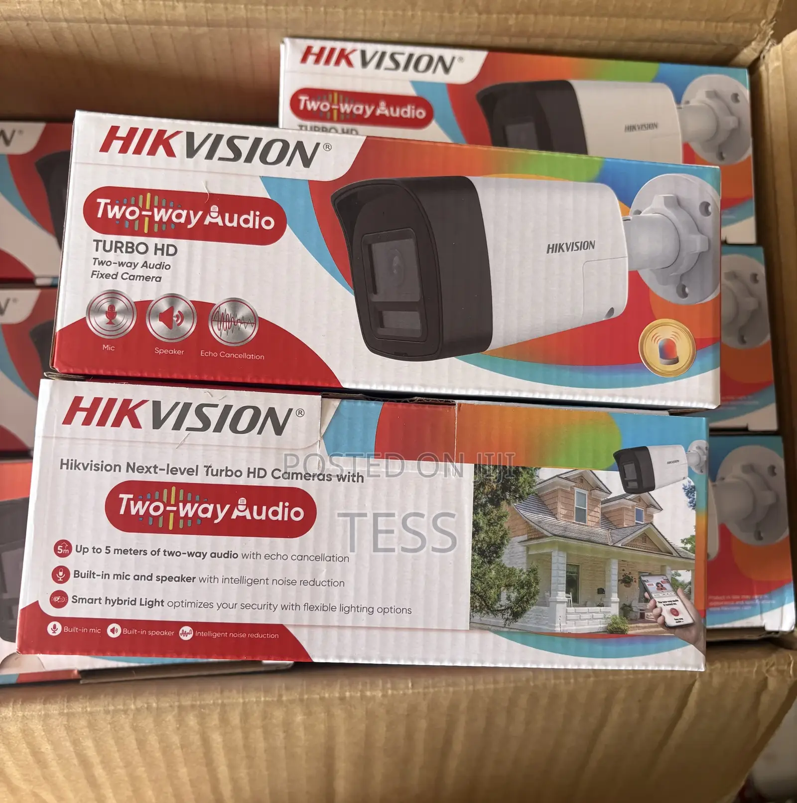 Hikvision 2mp 2way Audio Siren Camera Ds-2ce16d0t-LPXTS