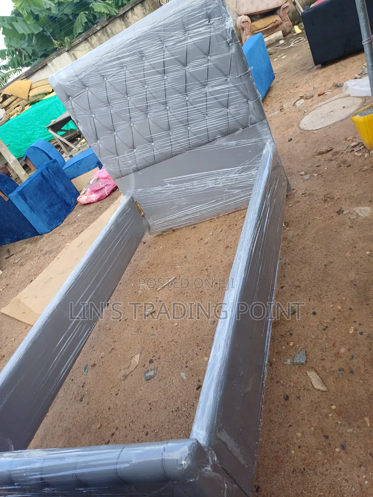 1 and Half Bed Frame Leather Is Available