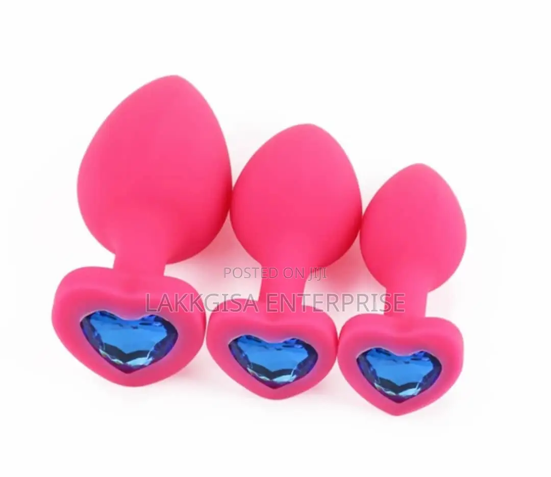 Diamond Anal Plug 3 Pc Set