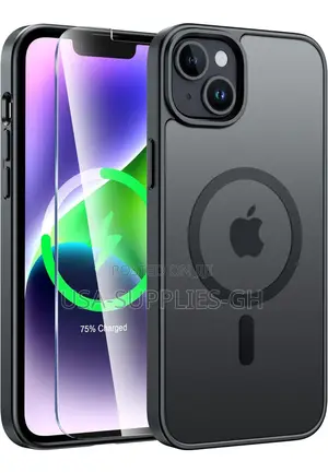iPhone 15 Plus / 14 Plus Phone Case | Magnetic Frosted Trans