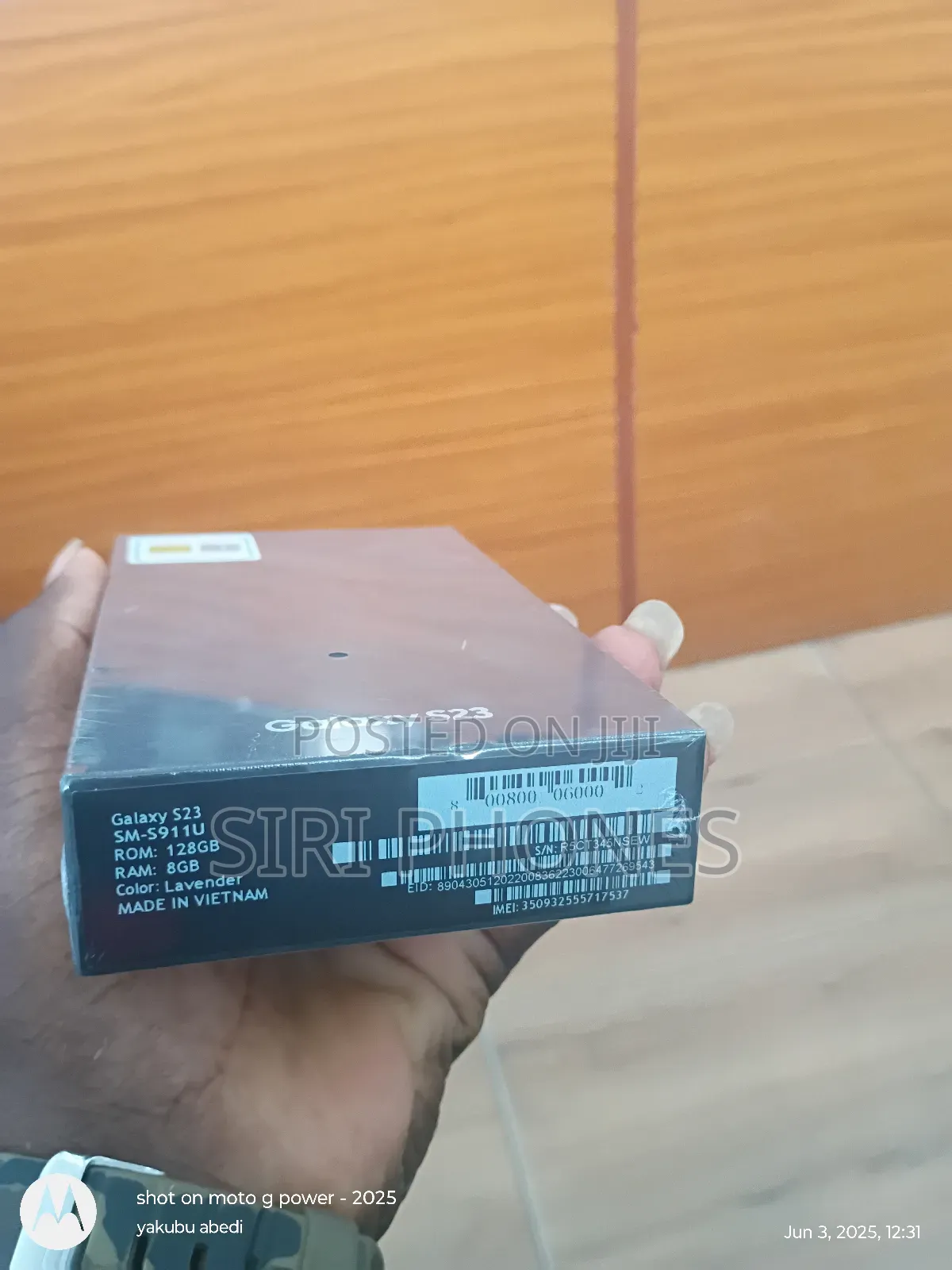 New Samsung Galaxy S23 128 GB Black