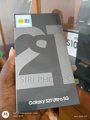 New Samsung Galaxy S21 Ultra 5G 128 GB Black